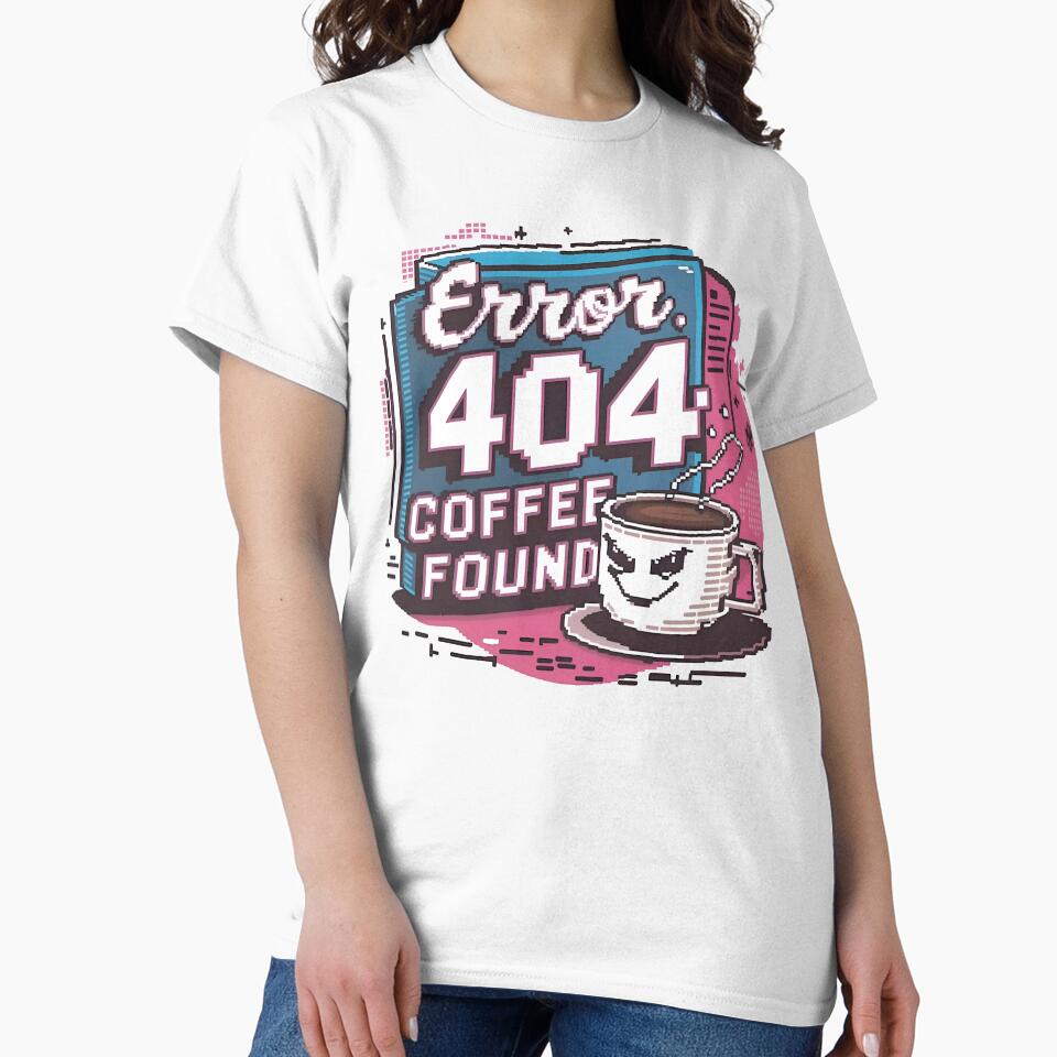 Ever 404 Coffee Found Funny Python Developer Gift by Zenith Design T-Shirts, Hoodie, Sweatshirt | BlankRebels.com (Image 2)