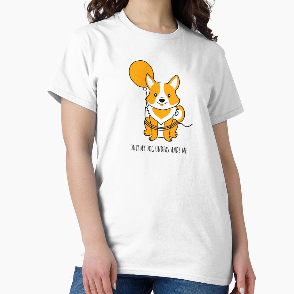 Only My Dog Understands Me Funny Dog by Harmonick-Tees Hoodie, Sweatshirt | BlankRebels.com (Image 2)