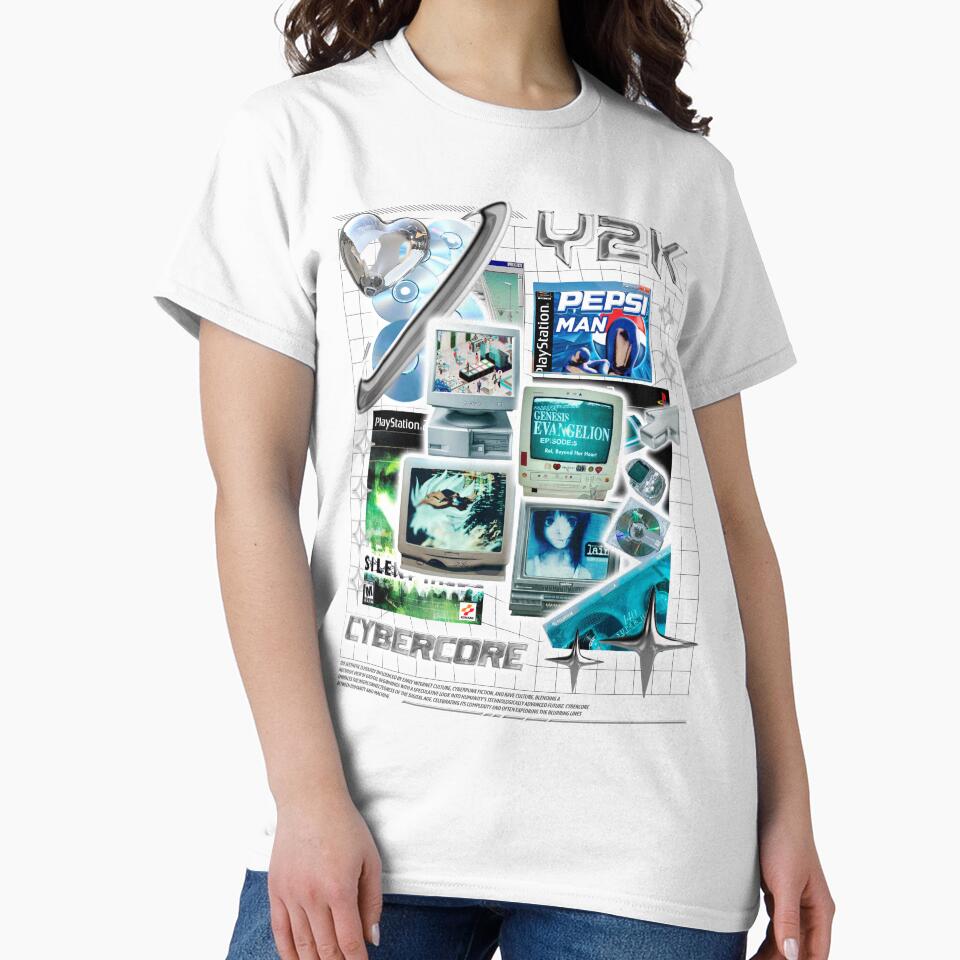 Y2K Cybercore by Mosoru T-Shirts, Hoodie, Sweatshirt | BlankRebels.com (Image 2)