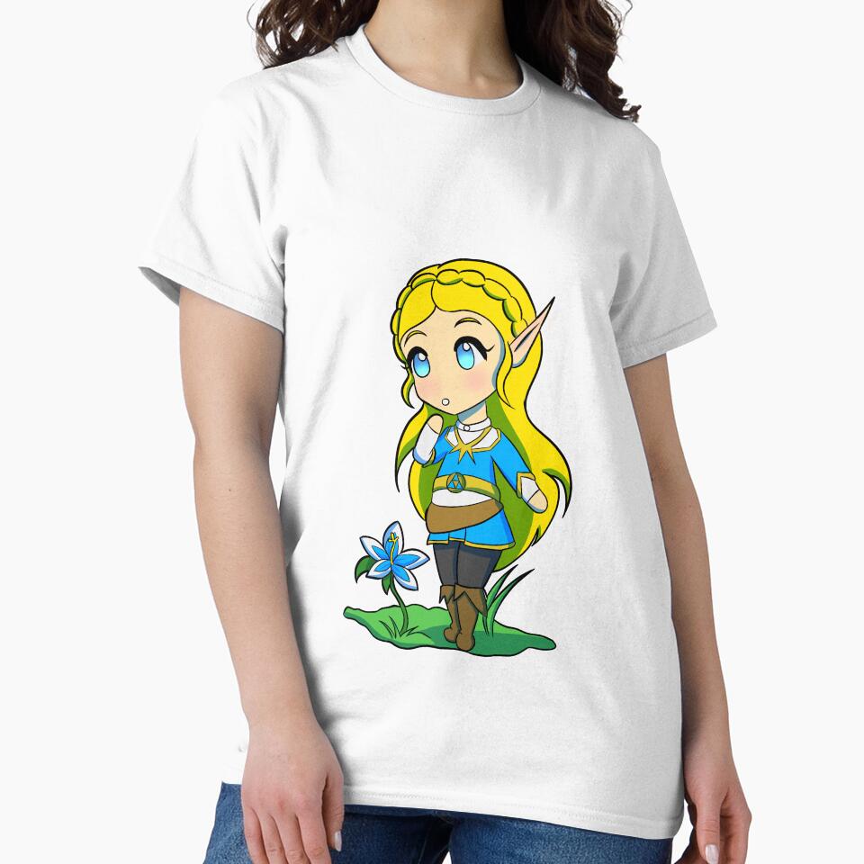 Chibi Zelda by Artzy-Magic T-Shirts, Hoodie, Sweatshirt | BlankRebels.com (Image 2)