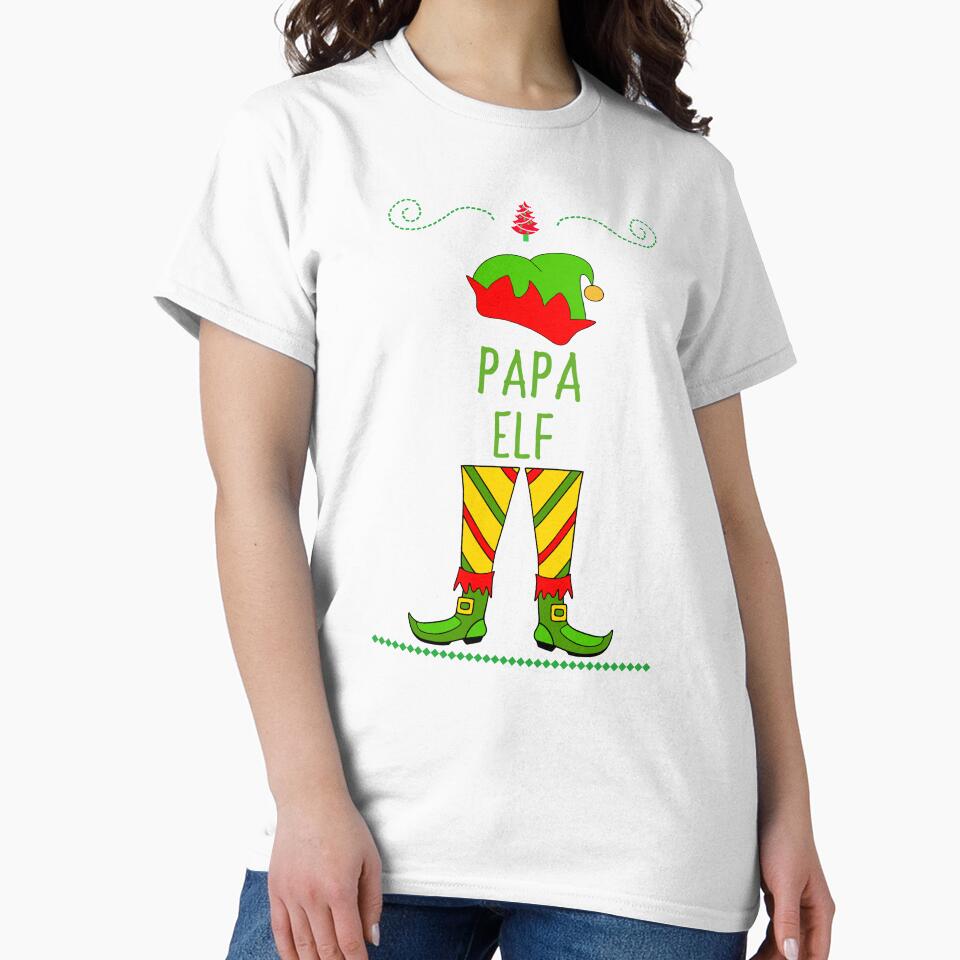 Elf Matching Papa by Sartoris Art T-Shirts, Hoodie, Sweatshirt | BlankRebels.com (Image 2)