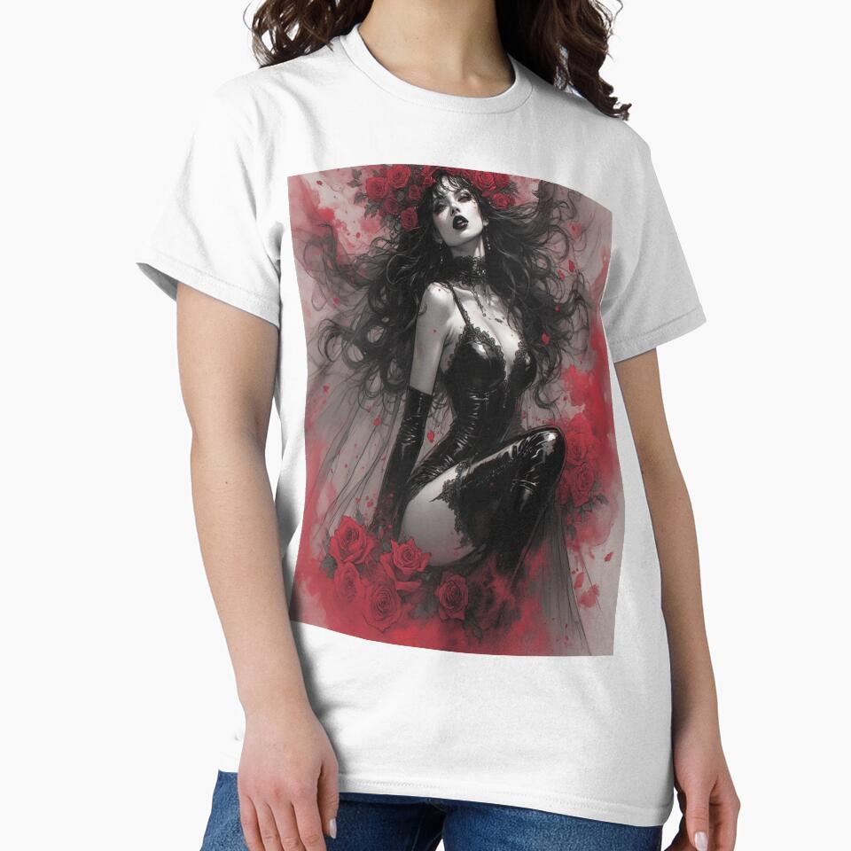 Gothic beauty by MaryAnn84 T-Shirts, Hoodie, Sweatshirt | BlankRebels.com (Image 2)