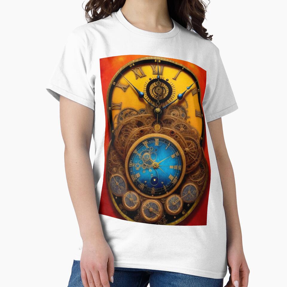 Trippy Moon Phase Watch Mechanical Dials by TheDarkWardrobe T-Shirts, Hoodie, Sweatshirt | BlankRebels.com (Image 2)