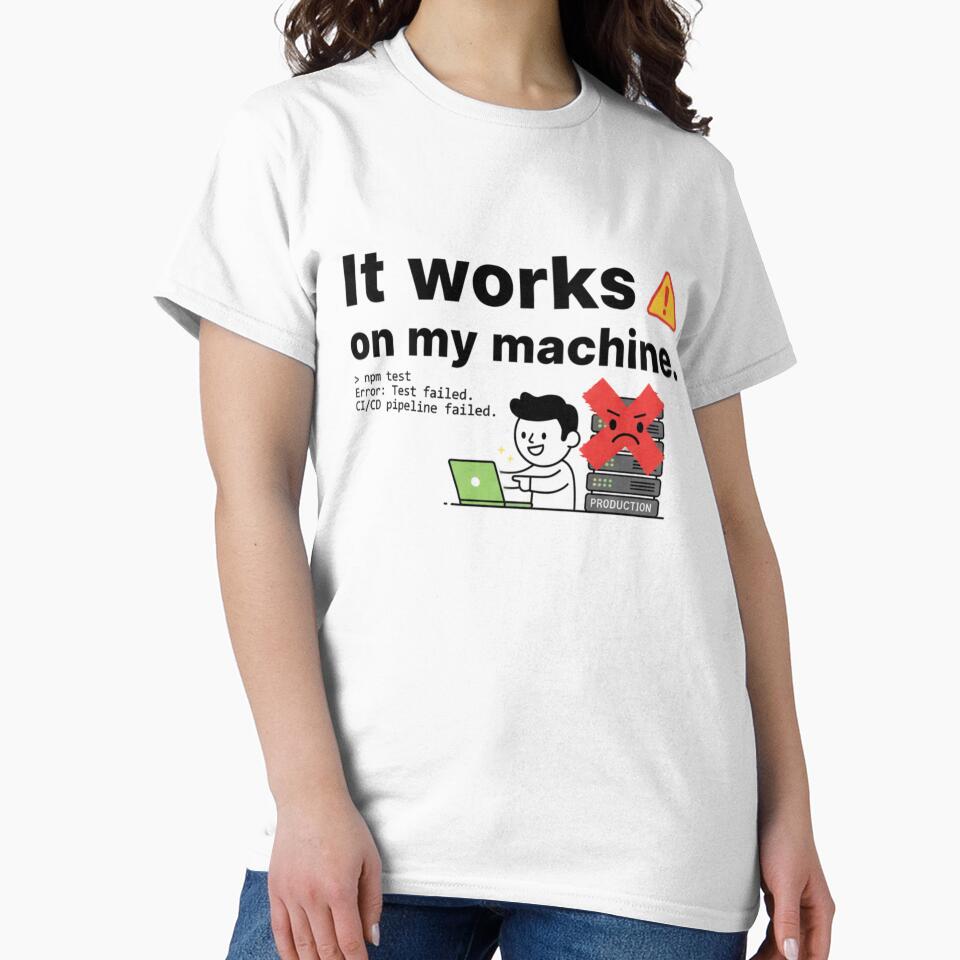 Code Collection - It Works on My Machine by MrAI-Store T-Shirts, Hoodie, Sweatshirt | BlankRebels.com (Image 2)