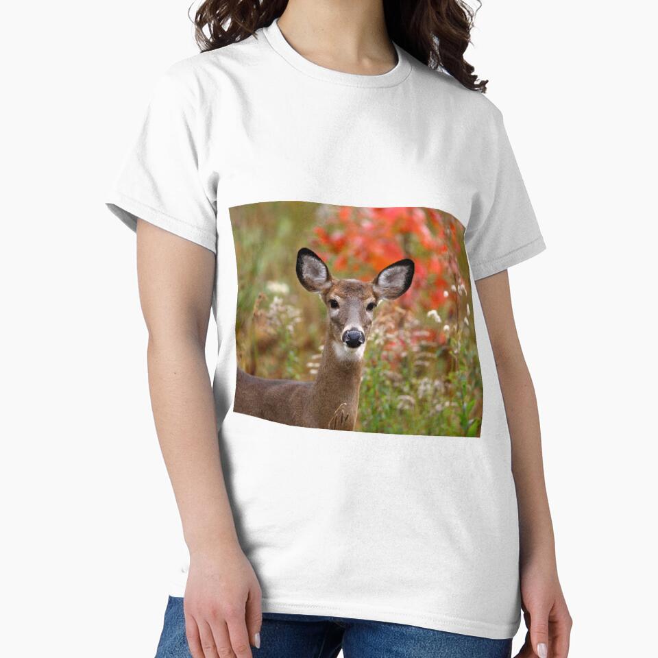 Maine White-tailed deer by Enola Gay Wagner T-Shirts, Hoodie, Sweatshirt | BlankRebels.com (Image 2)