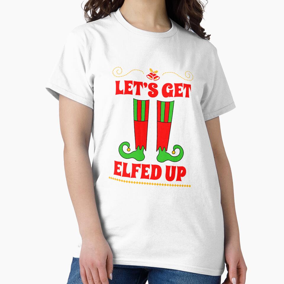 Elf Matching Funny by Sartoris Art T-Shirts, Hoodie, Sweatshirt | BlankRebels.com (Image 2)