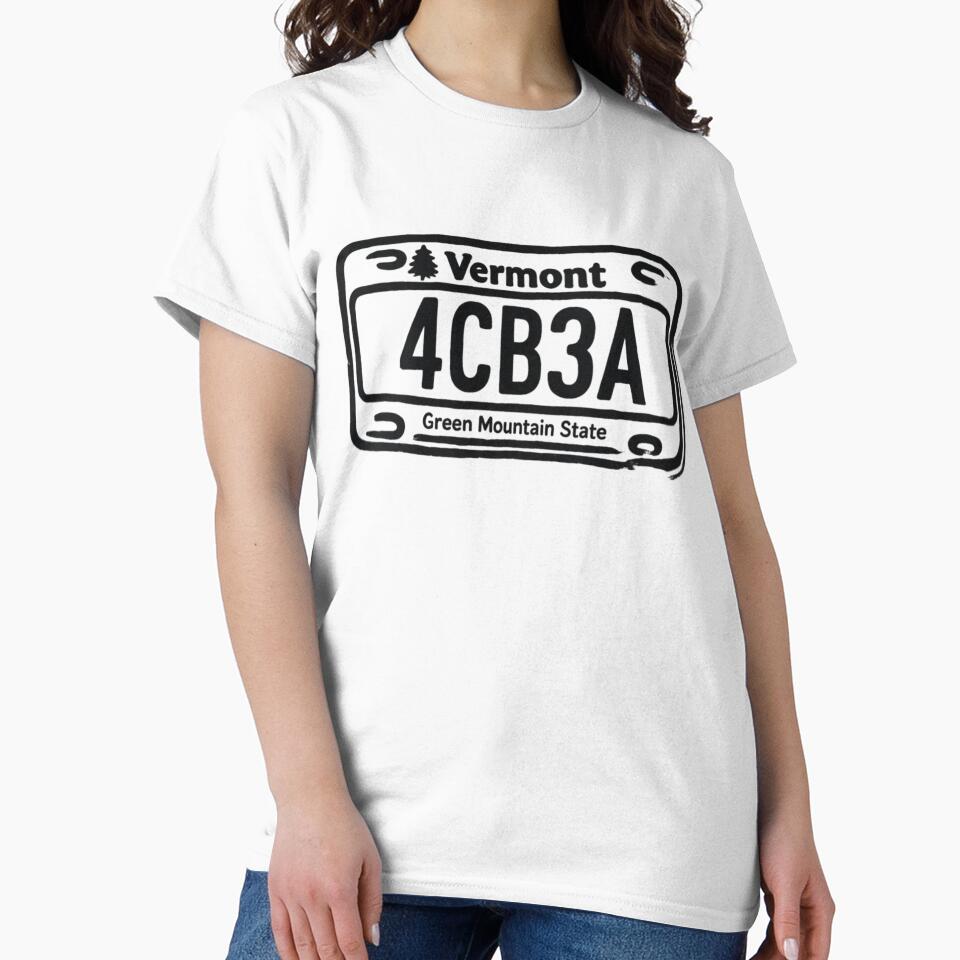 Noah Kahan Vermont License Plate 4CB3A by secondcityshore