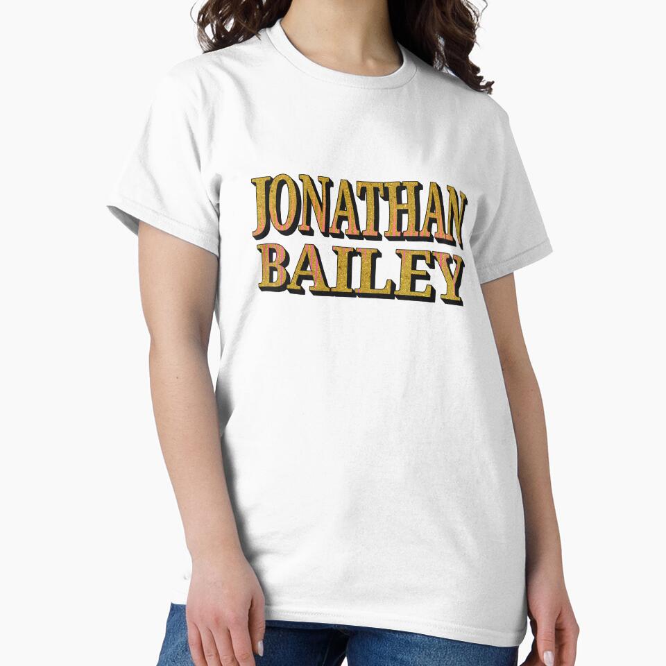 Jonathan Bailey Name Typography – Bold Modern Text Art by ArtsyExplorer T-Shirts, Hoodie, Sweatshirt (Image 2)