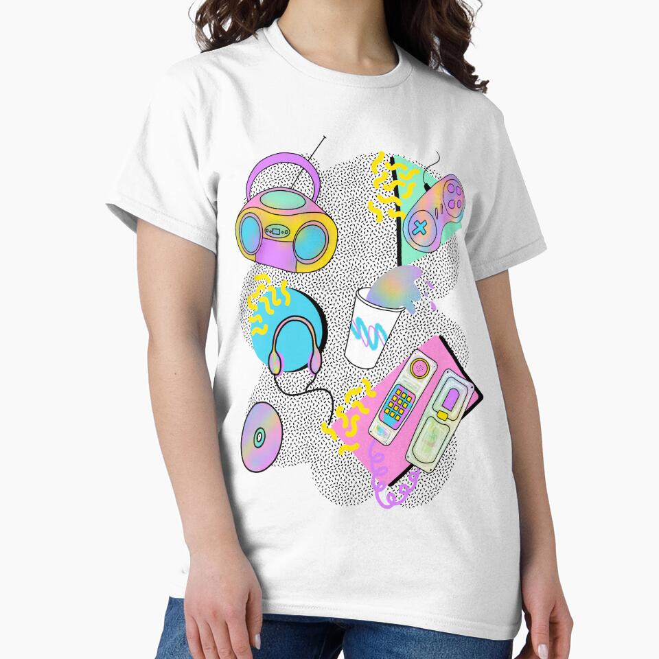 90s nostalgia millenial retro by Heather  Hinson T-Shirts, Hoodie, Sweatshirt | BlankRebels.com (Image 2)