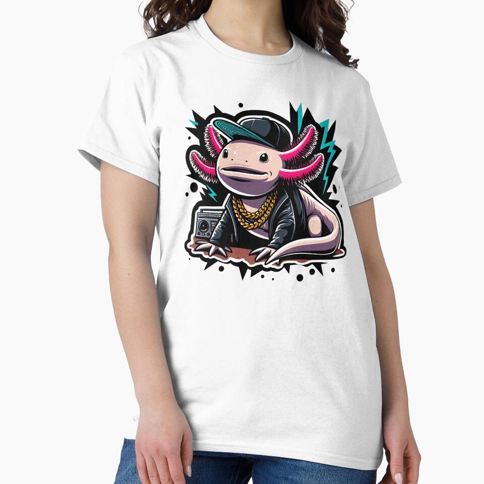 Axolotl Art #134 | Axolotl Lovers by ksgraphics222 T-Shirts, Hoodie, Sweatshirt | BlankRebels.com (Image 2)