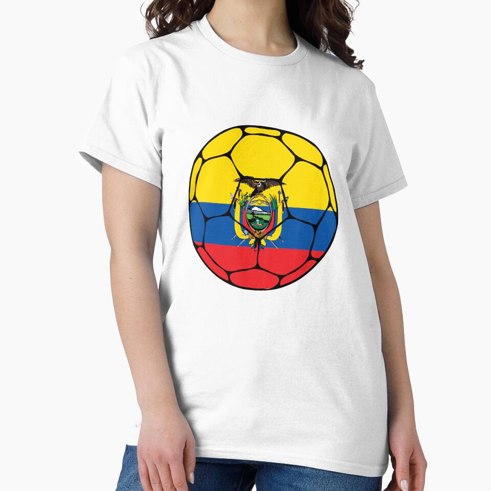 Ecuador Soccer Ball by ehgraphics15