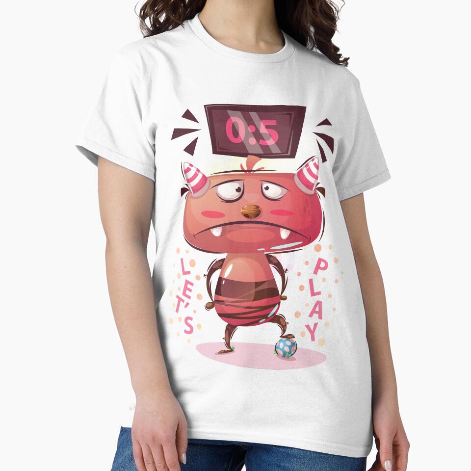 Pink Monster Let's Play Soccer by ProjectX23