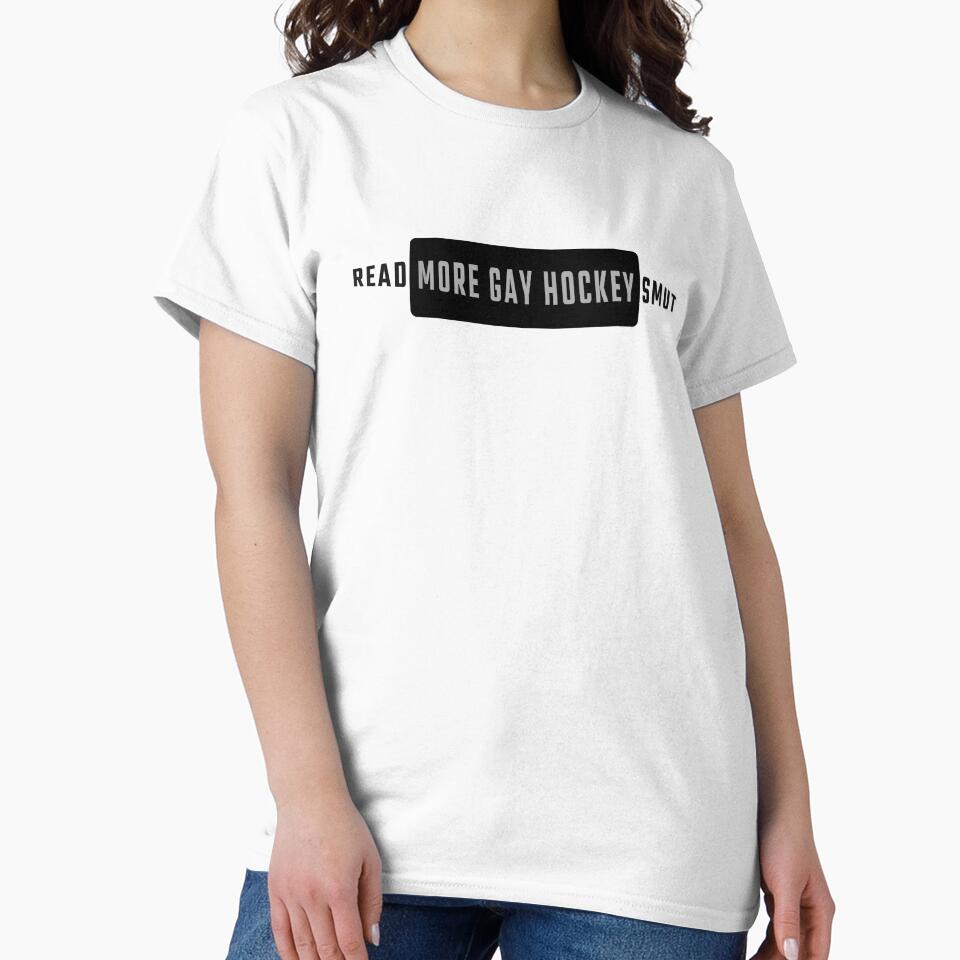 Read More Gay Hockey Smut (with puck) by impudentblush T-Shirts, Hoodie, Sweatshirt | BlankRebels.com (Image 2)