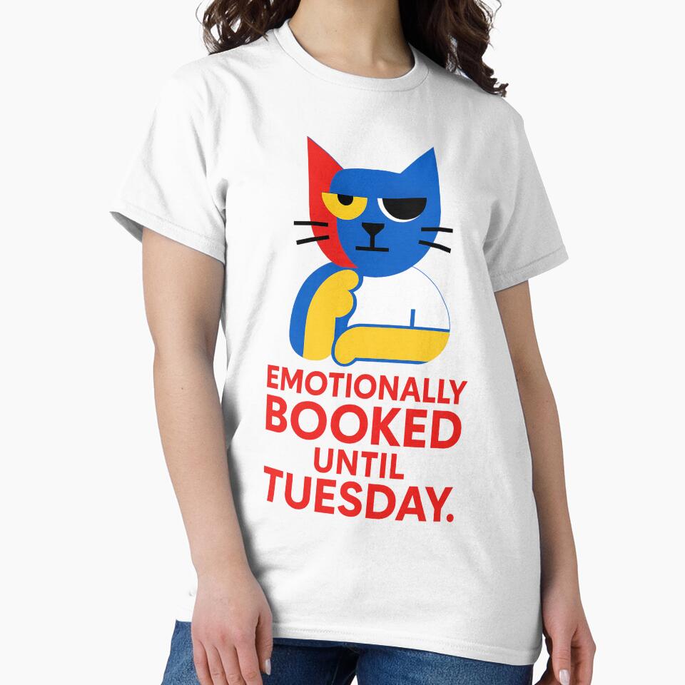 Emotionally Booked Т-Shirt (Image 2)