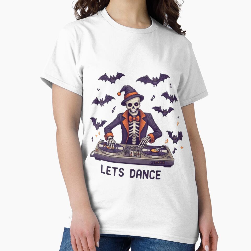 DJ skeleton lets Dance by veejiras T-Shirts, Hoodie, Sweatshirt | BlankRebels.com (Image 2)