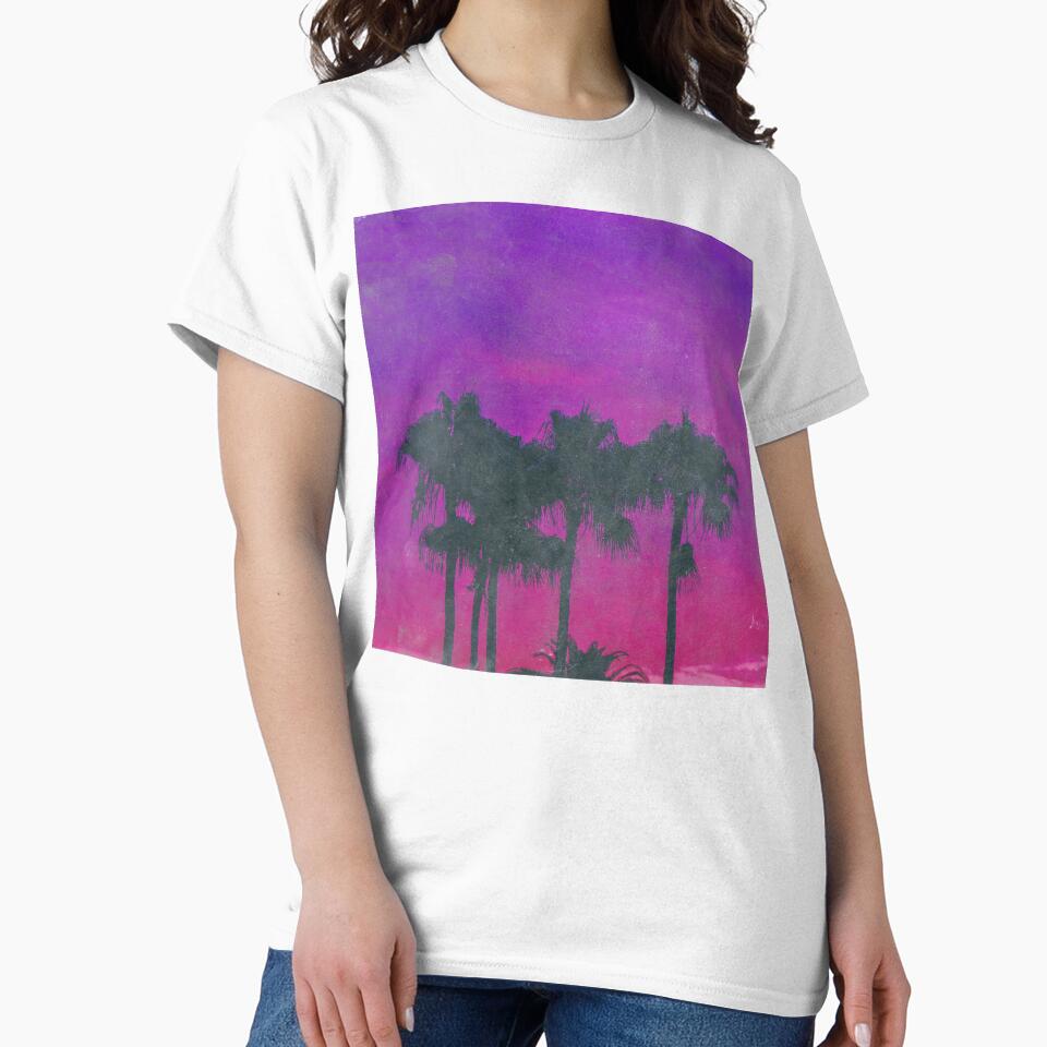 80s Tropical Vibes by artworkbyrihen T-Shirts, Hoodie, Sweatshirt | BlankRebels.com (Image 2)