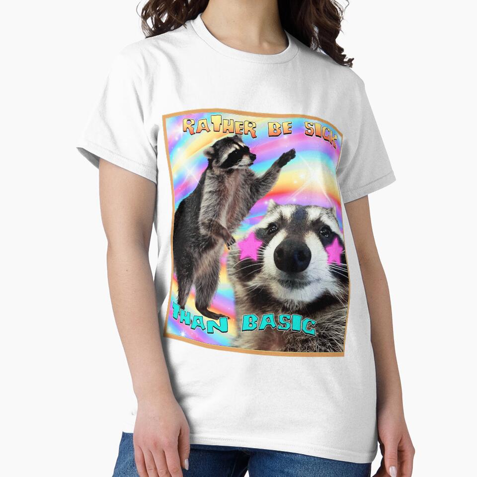 Rather Be Sick Than Basic by SoulmateArtK T-Shirts, Hoodie, Sweatshirt | BlankRebels.com (Image 2)