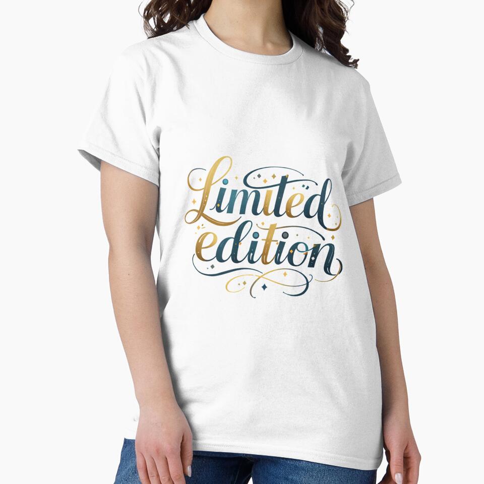 Limited Edition – Elegant Luxury Lettering Illustration by TTStudio T-Shirts, Hoodie, Sweatshirt | BlankRebels.com (Image 2)