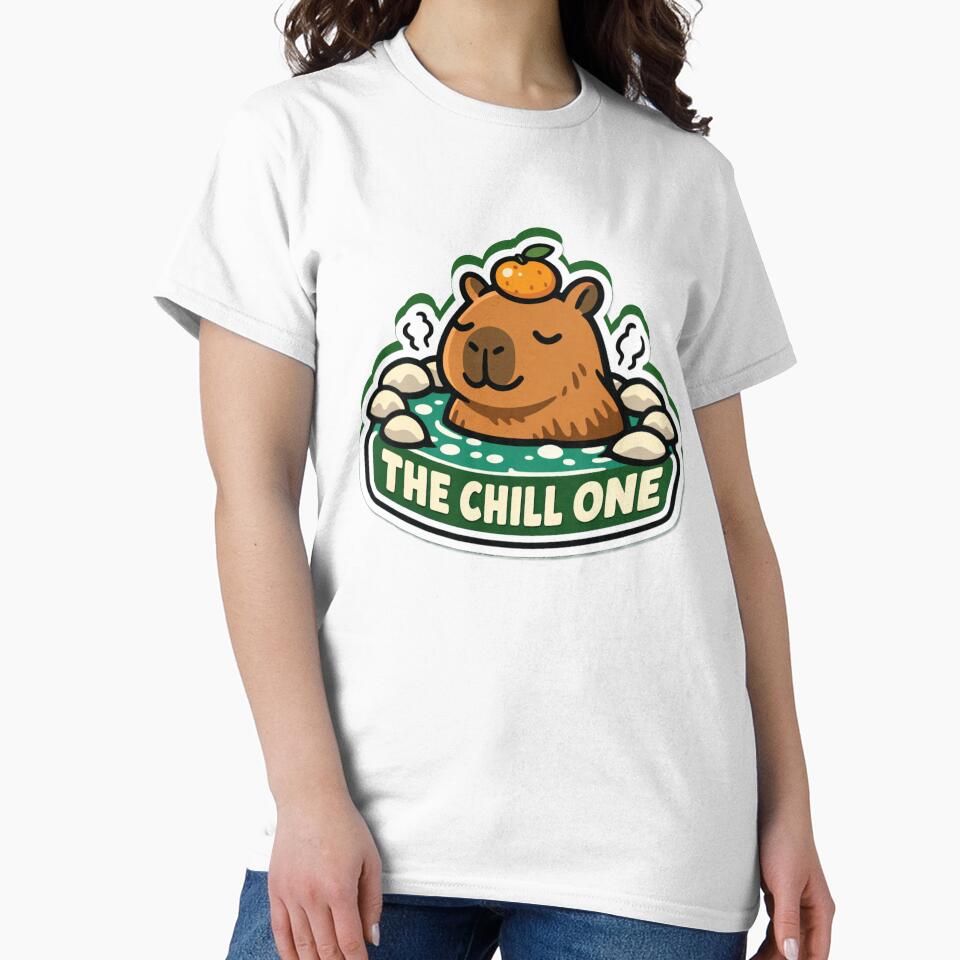 Chill Like A Capybara by Ari Munandar T-Shirts, Hoodie, Sweatshirt | BlankRebels.com (Image 2)