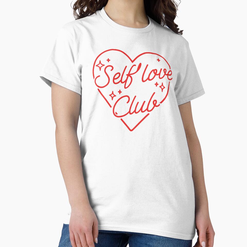 Self love Club in Sparkling Heart by KawaiiPattern T-Shirts, Hoodie, Sweatshirt | BlankRebels.com (Image 2)