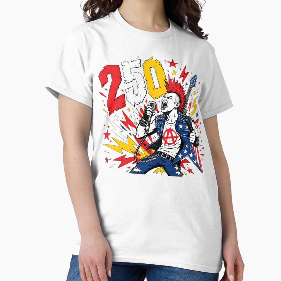 Vintage Punk Rock 250 Red Mohawk Vocalist by chattsuede