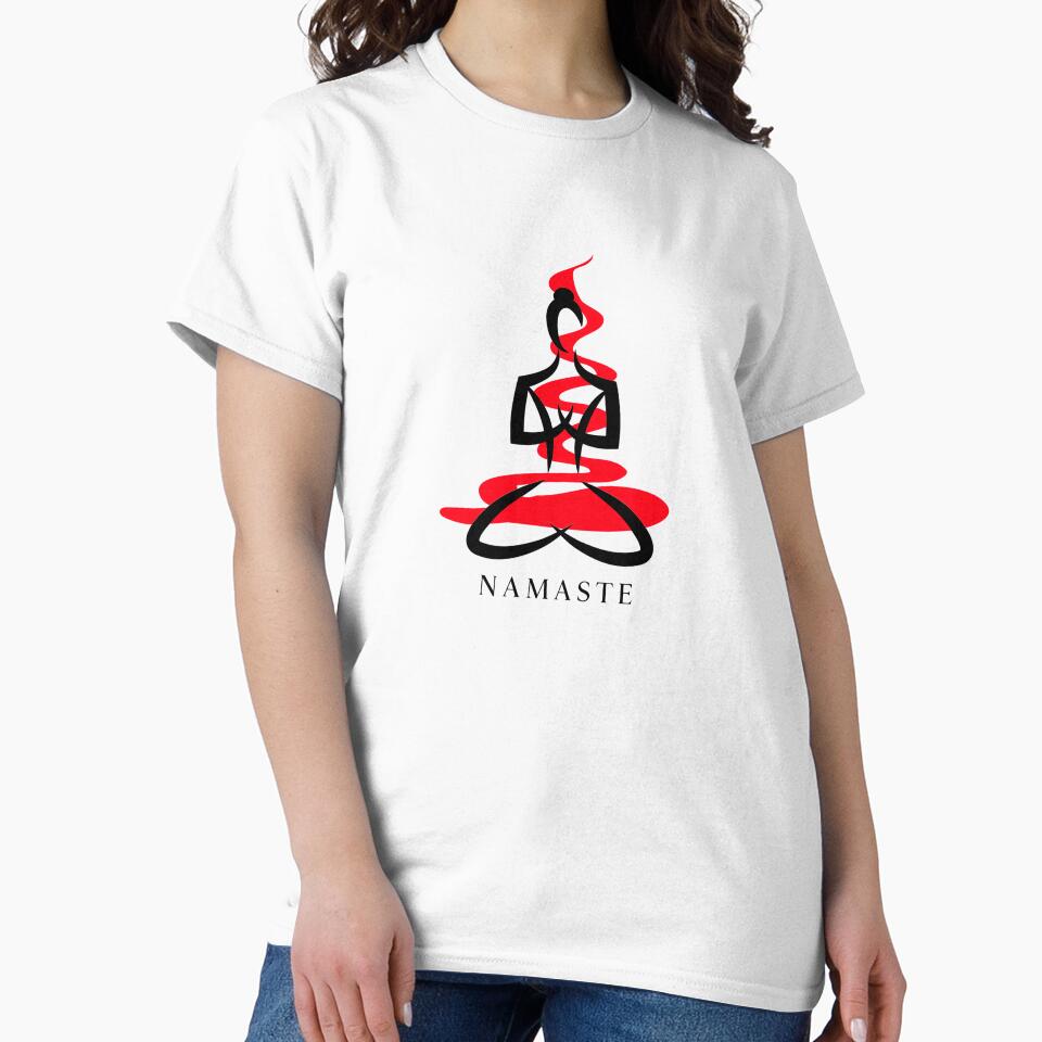 Yoga Essential Namaste Quote by Zuuag T-Shirts, Hoodie, Sweatshirt | BlankRebels.com (Image 2)