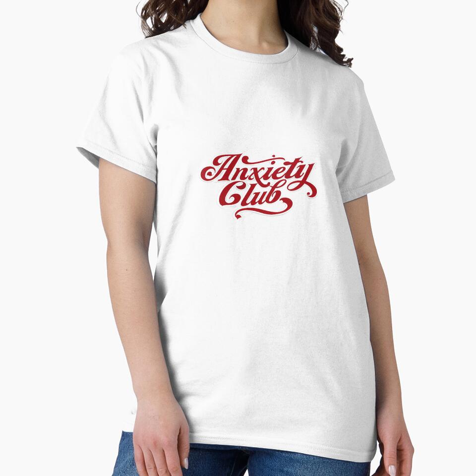 Anxiety Club – Emotional Aesthetic Art Print by GoxyVision T-Shirts, Hoodie, Sweatshirt | BlankRebels.com (Image 2)