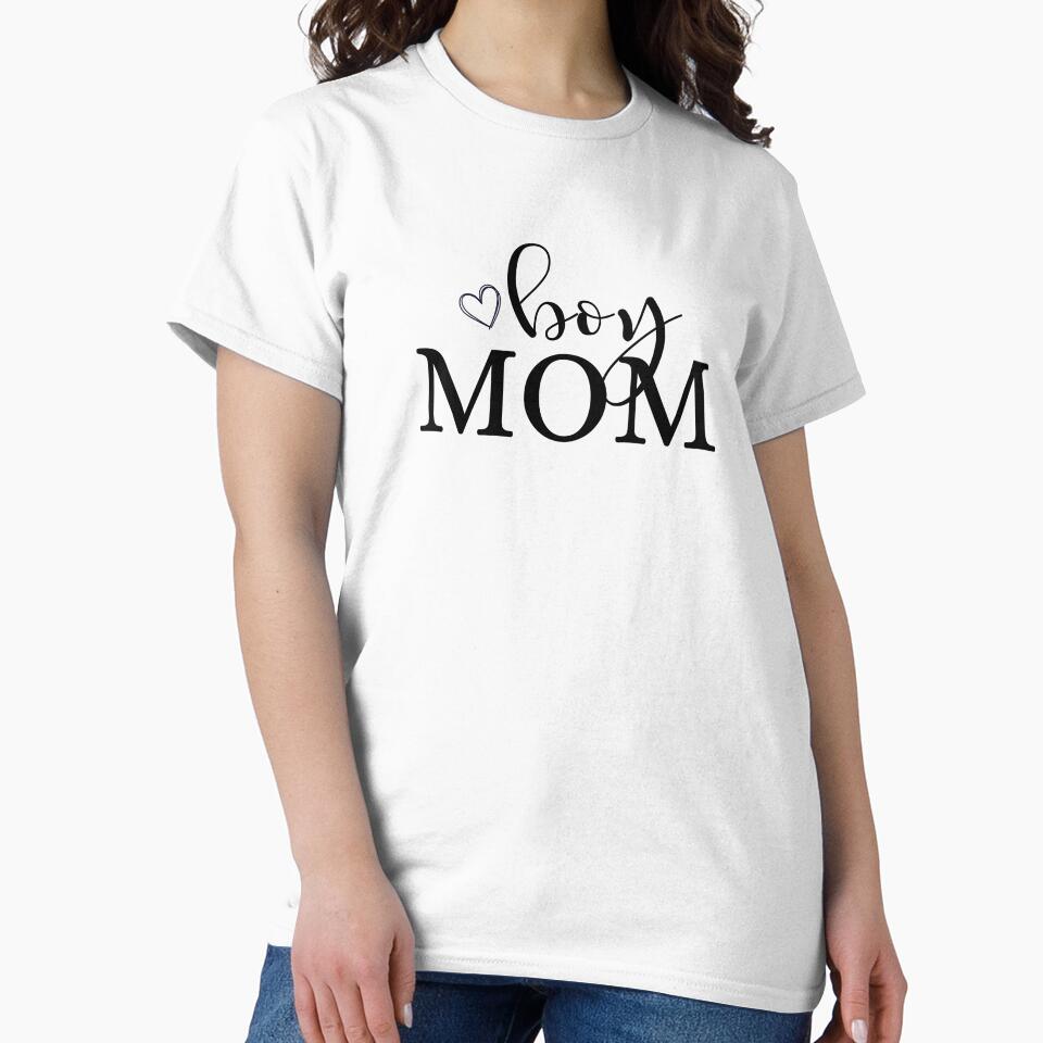 BoyMom, boys mom, mom of a boy by maximaexchen T-Shirts, Hoodie, Sweatshirt | BlankRebels.com (Image 2)