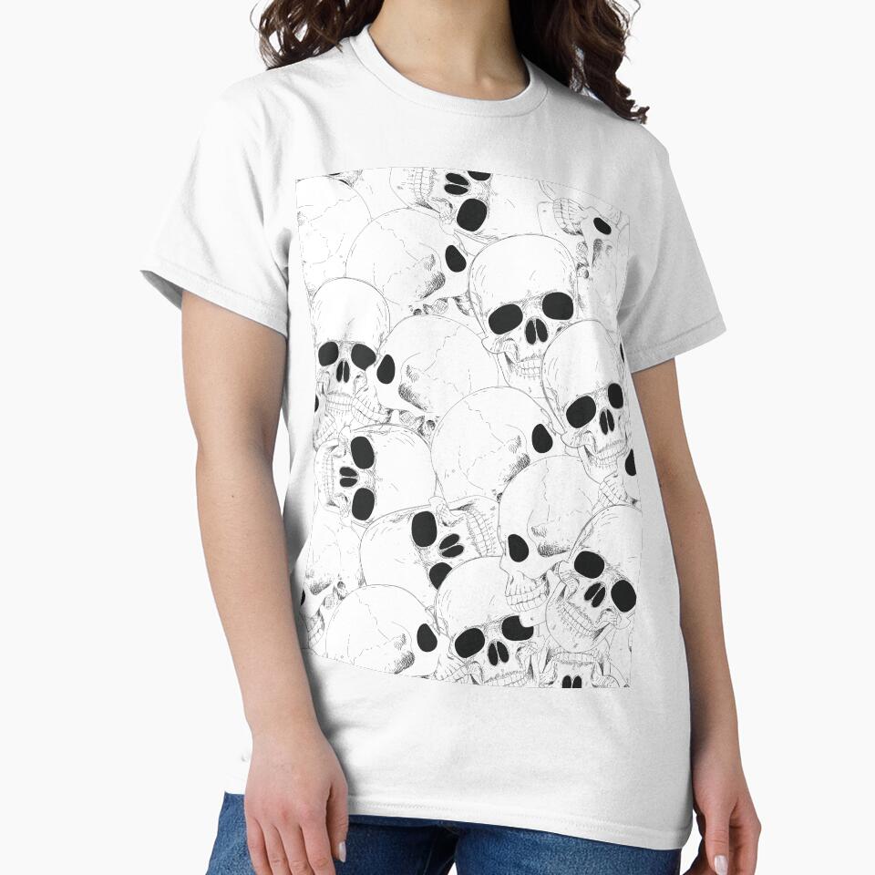 Skull Pattern by THE OTAKU SHOP T-Shirts, Hoodie, Sweatshirt | BlankRebels.com (Image 2)