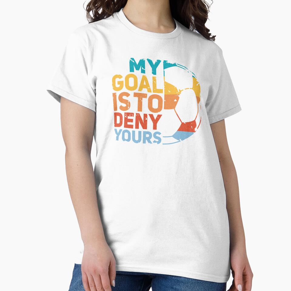 My Goal Is To Deny Yours - soccer quote/goalie by Numero14