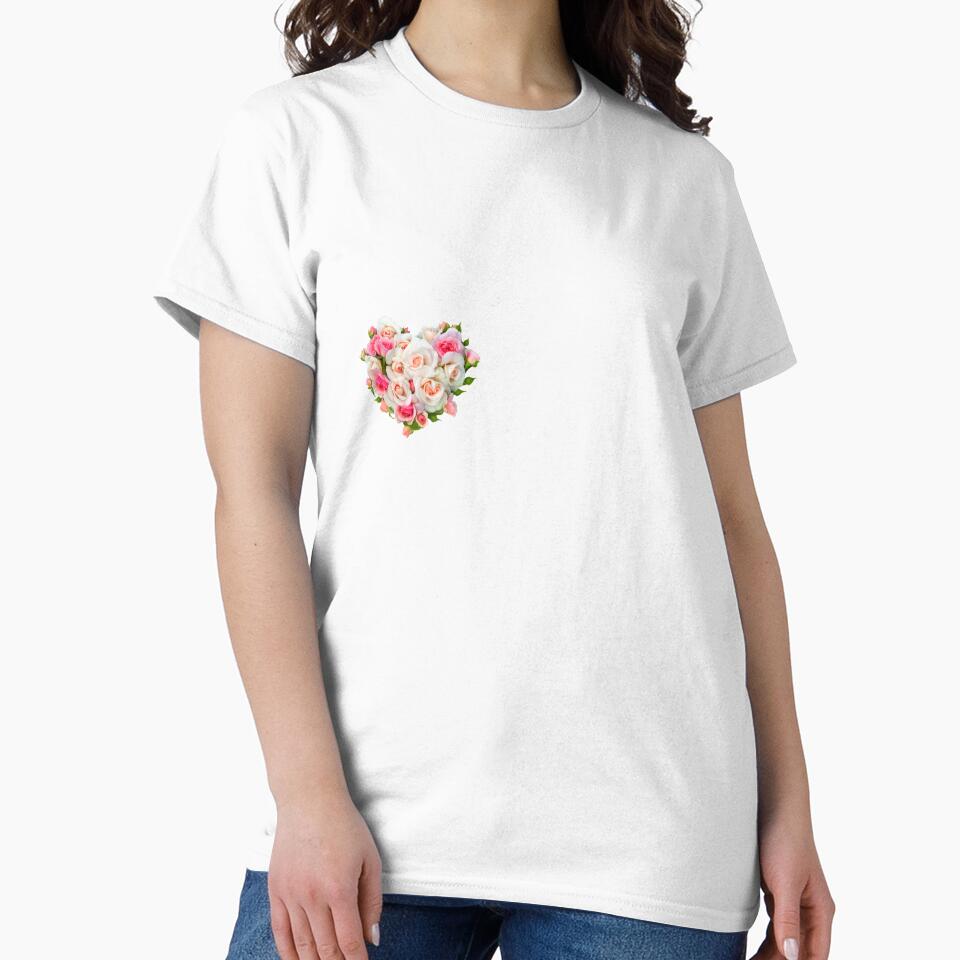 rose heart by Pennycoolcat T-Shirts, Hoodie, Sweatshirt | BlankRebels.com (Image 2)