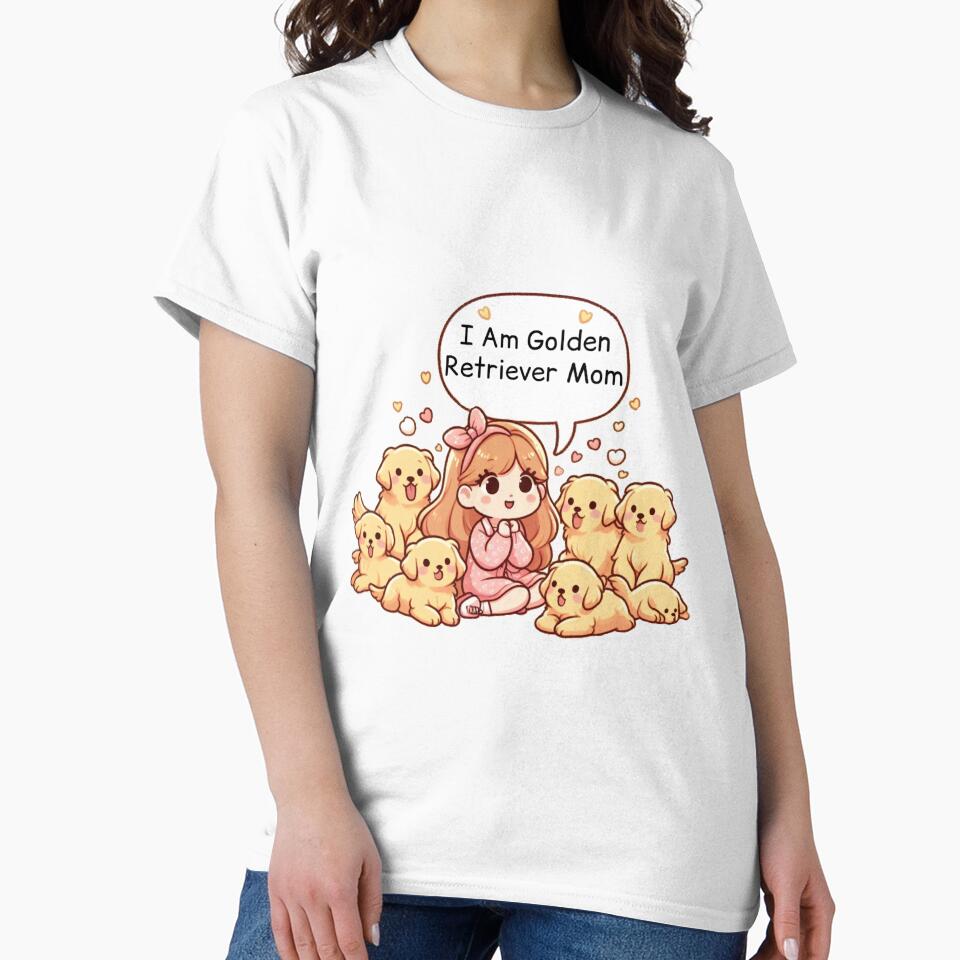 Golden Retriever Mom by LemuellTrends T-Shirts, Hoodie, Sweatshirt | BlankRebels.com (Image 2)