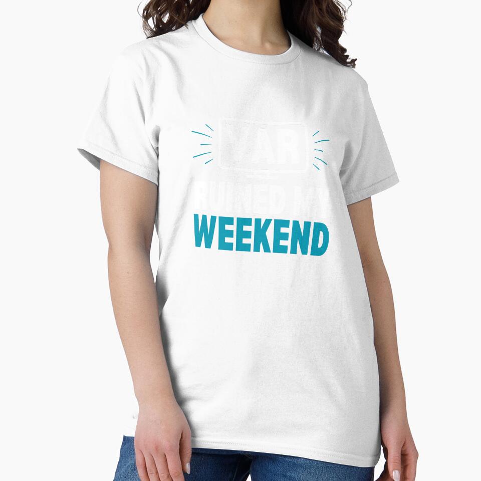 VAR Ruined My Weekend (Dark) by House of Hope