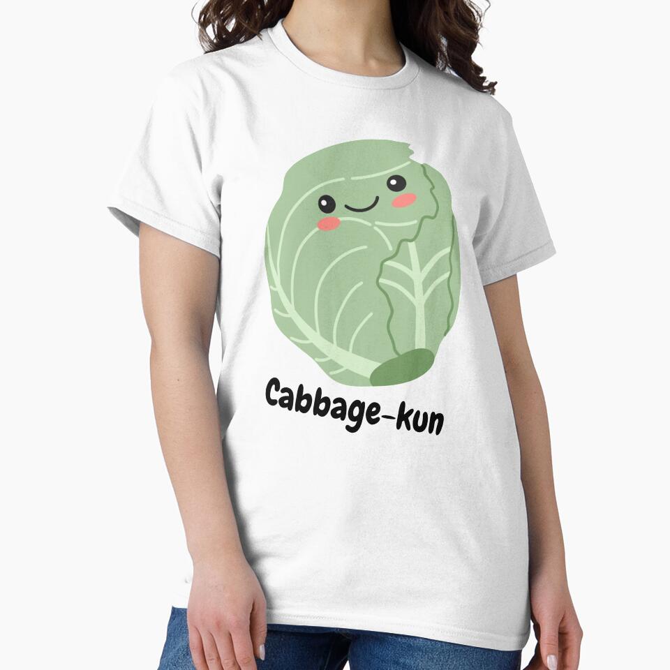 Cabbage-kun by Tiredmenphilo T-Shirts, Hoodie, Sweatshirt | BlankRebels.com (Image 2)