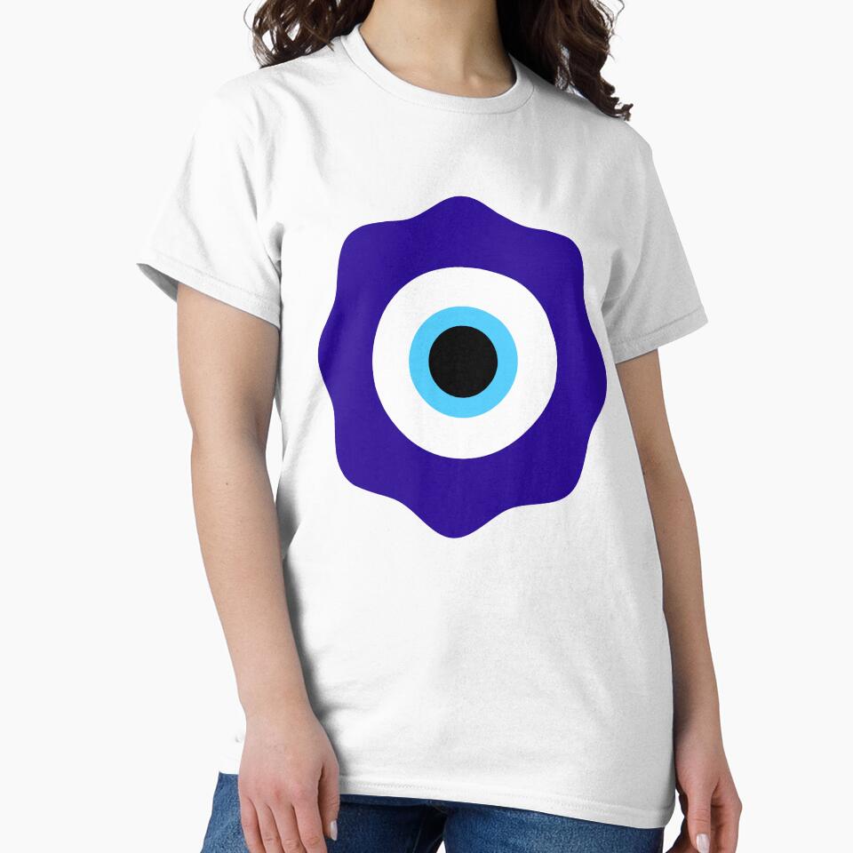 Wavy Edged Evil Eye, Eye of Nazar by Russell Steadman T-Shirts, Hoodie, Sweatshirt | BlankRebels.com (Image 2)