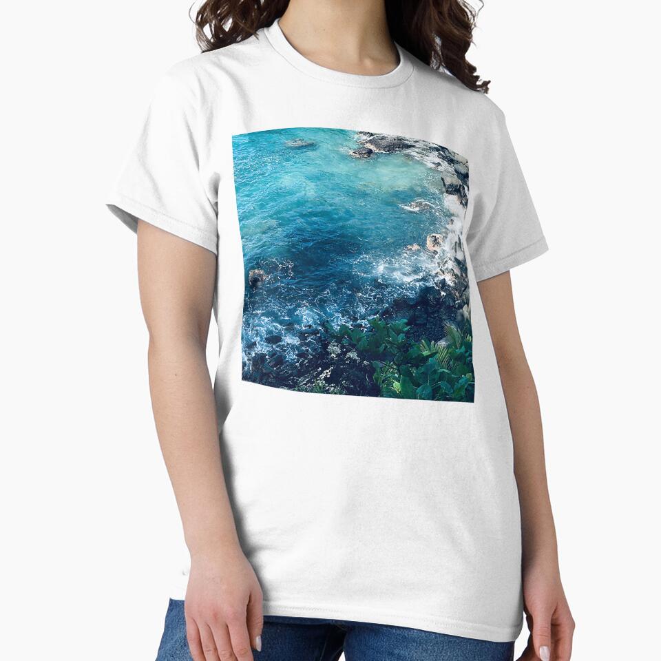 Tropical Paradise Pacific Ocean Cove Art Photo by DEC02 T-Shirts, Hoodie, Sweatshirt | BlankRebels.com (Image 2)