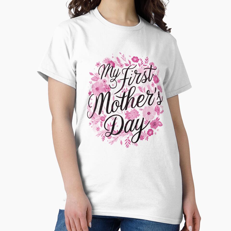 My First Mother's Day by SztuKarola T-Shirts, Hoodie, Sweatshirt | BlankRebels.com (Image 2)