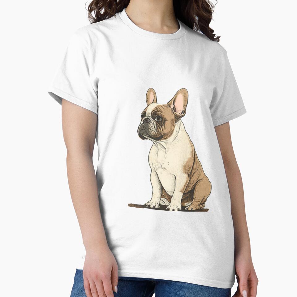 Vintage Frenchie French Bulldog by PetsEnough T-Shirts, Hoodie, Sweatshirt | BlankRebels.com (Image 2)