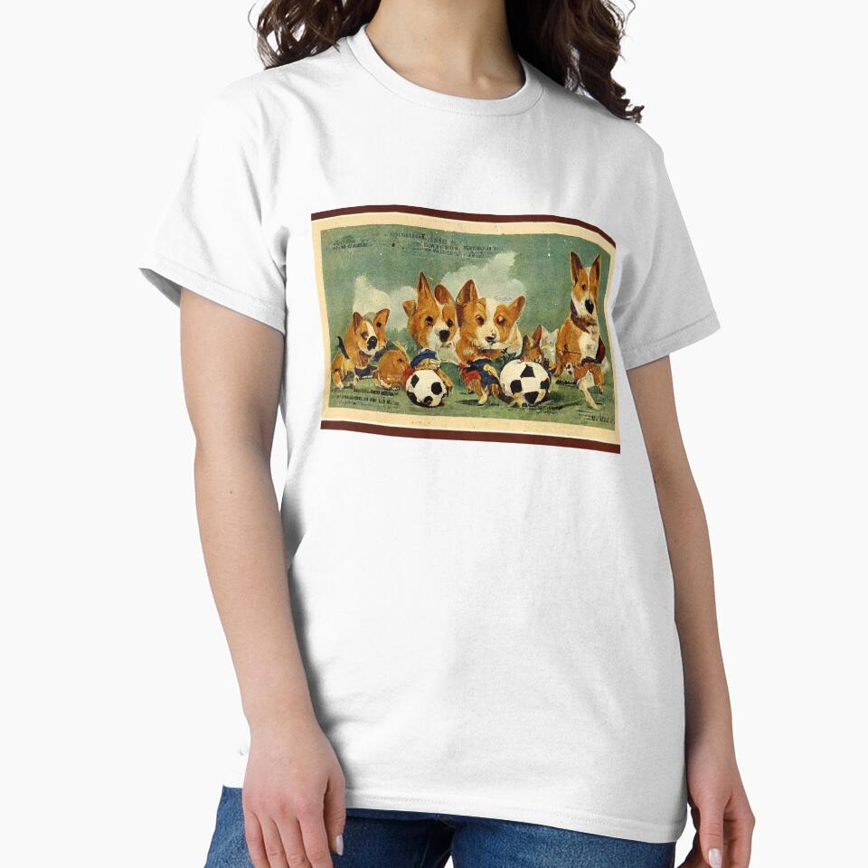 Corgis playing soccer by Aliveforfun