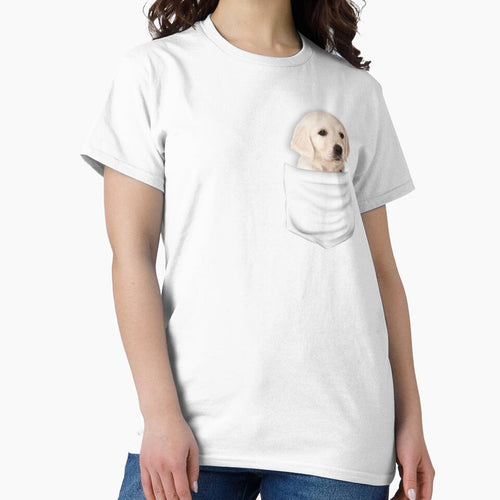 (For Bright Background) Golden In Pocket by More Cute Dogs T-Shirts, Hoodie, Sweatshirt | BlankRebels.com (Image 2)