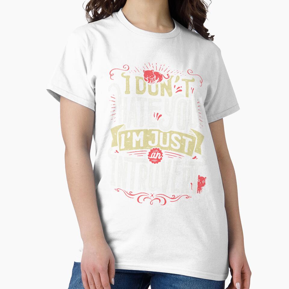 I don't hate you I'm just an introvert by Tobe Fonseca®