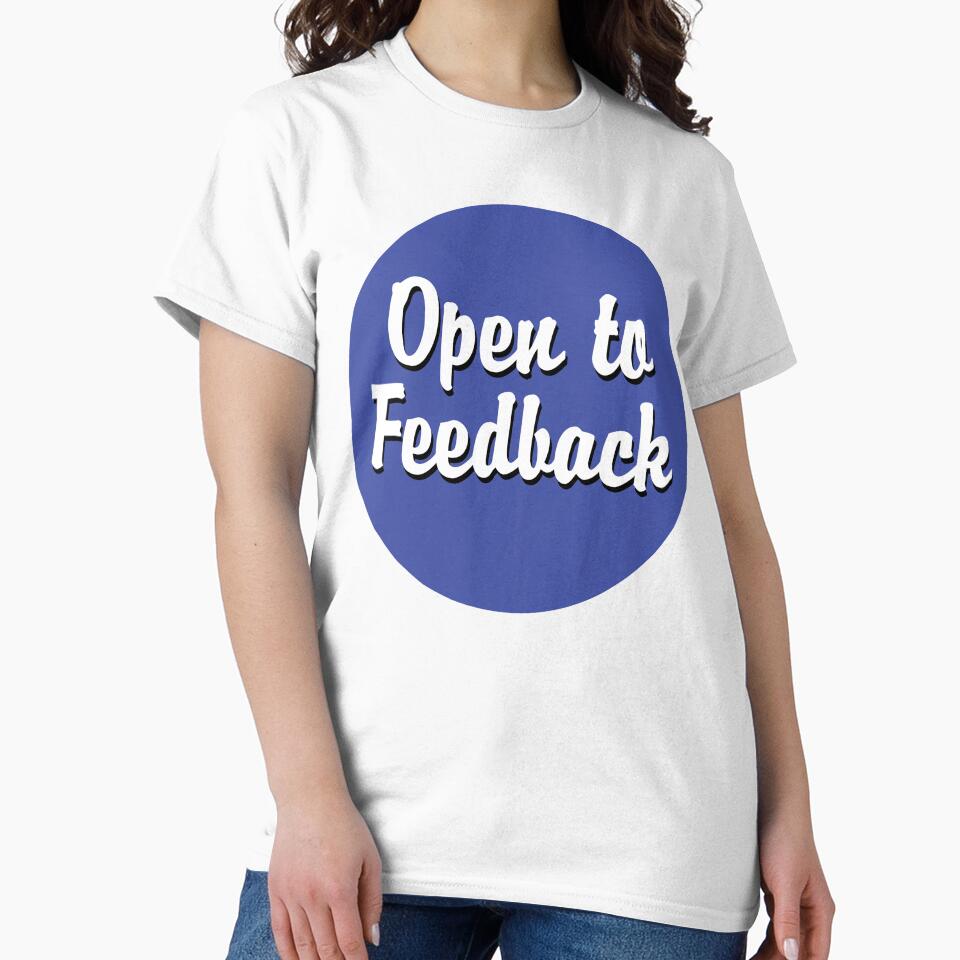 open to feedback sticker by PIXEL POP DESIGNS - Beyond the Norm! T-Shirts, Hoodie, Sweatshirt | BlankRebels.com (Image 2)