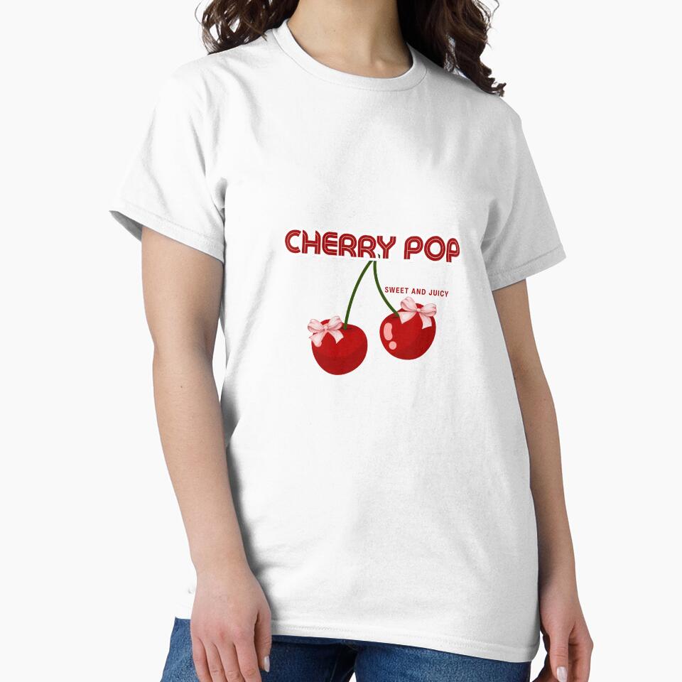Cute Y2K Cherry Design – Girly 2000s Aesthetic by SimplyCarms T-Shirts, Hoodie, Sweatshirt | BlankRebels.com (Image 2)
