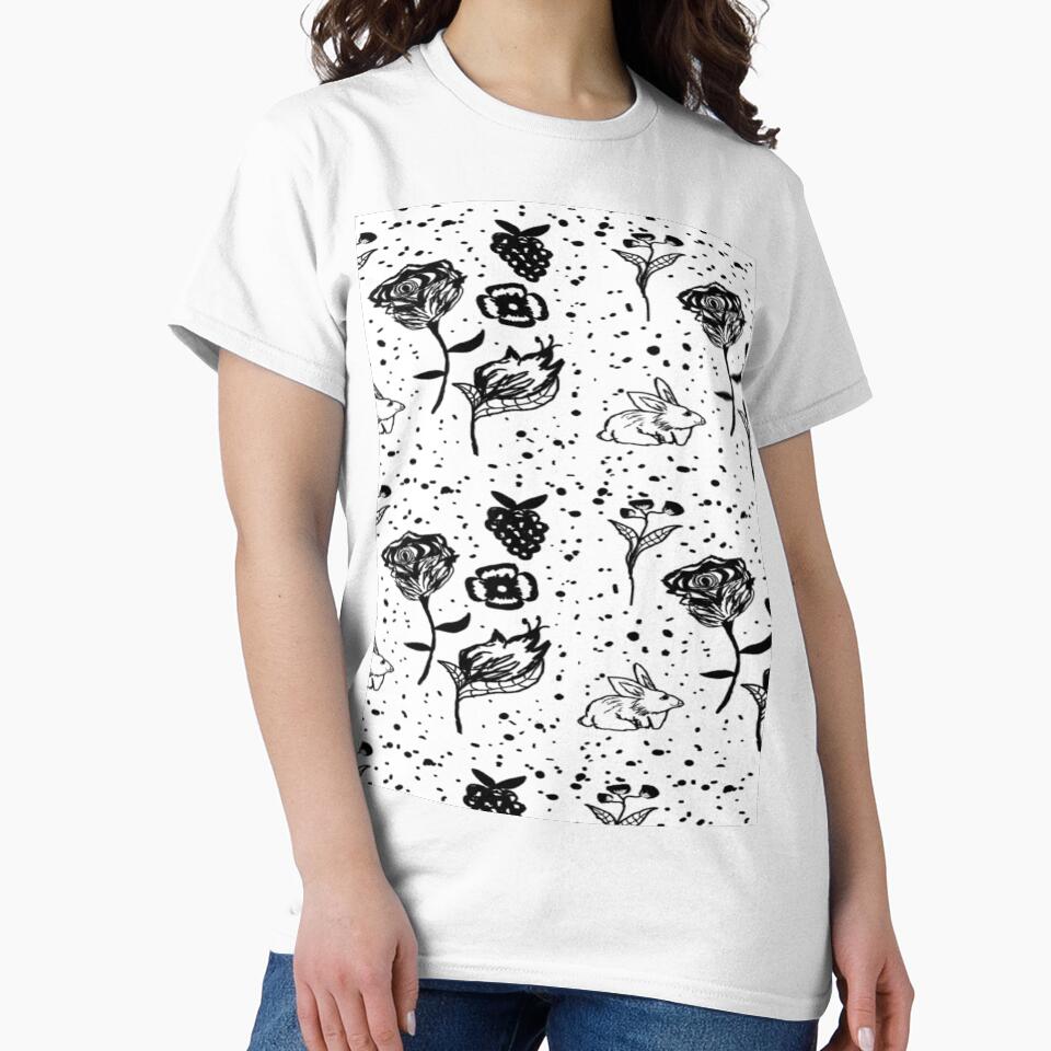 Black And White Flower by Rainbowland123