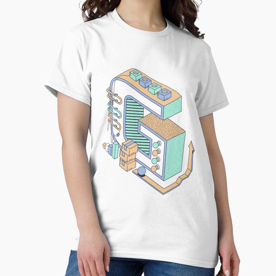 Pastel Retro Letter G by CynthSky T-Shirts, Hoodie, Sweatshirt | BlankRebels.com (Image 2)