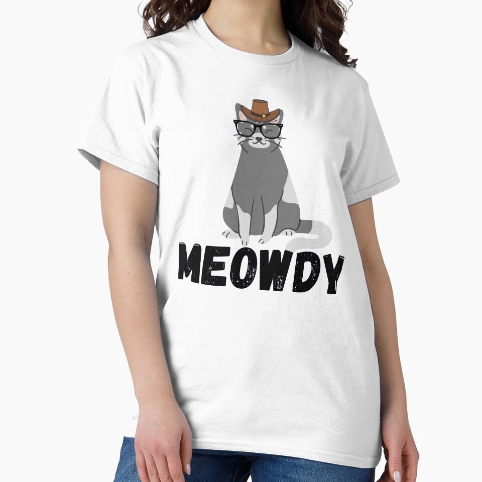 Meowdy. Texas Cat Meme by ronaldsonou T-Shirts, Hoodie, Sweatshirt | BlankRebels.com (Image 2)