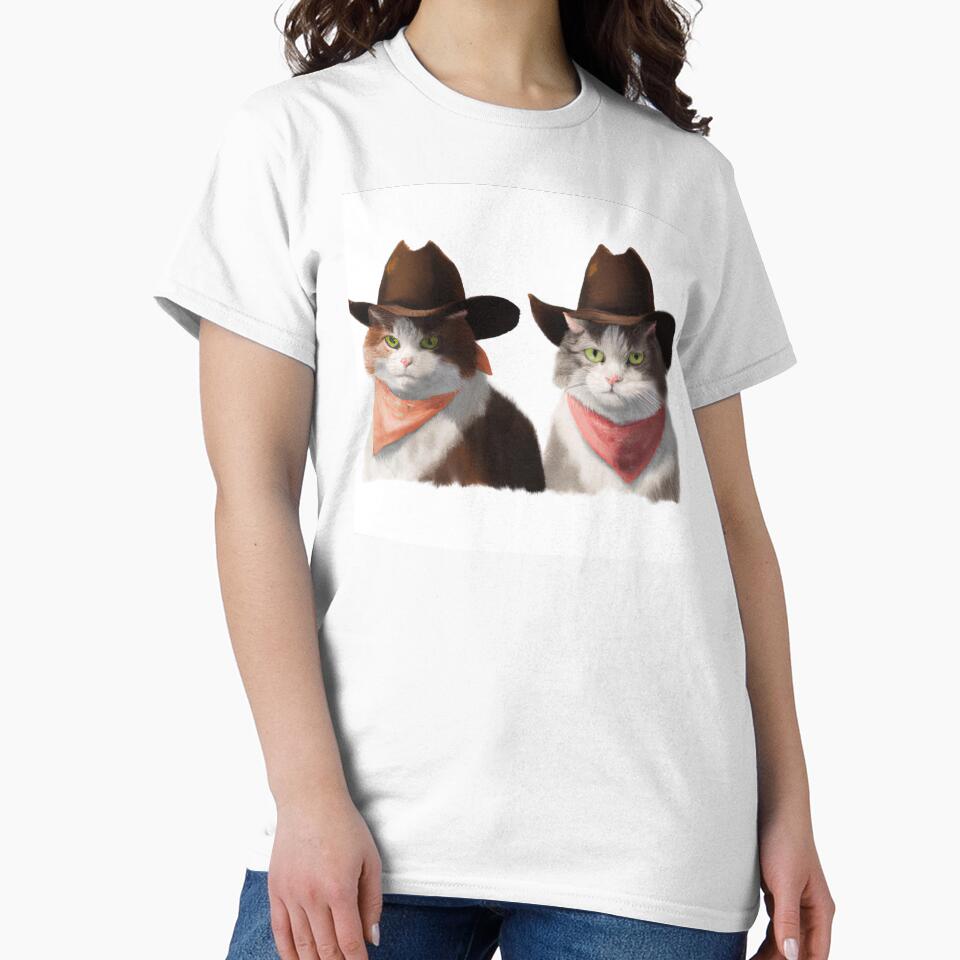 Cowboy Cats by BeggarsAll T-Shirts, Hoodie, Sweatshirt | BlankRebels.com (Image 2)