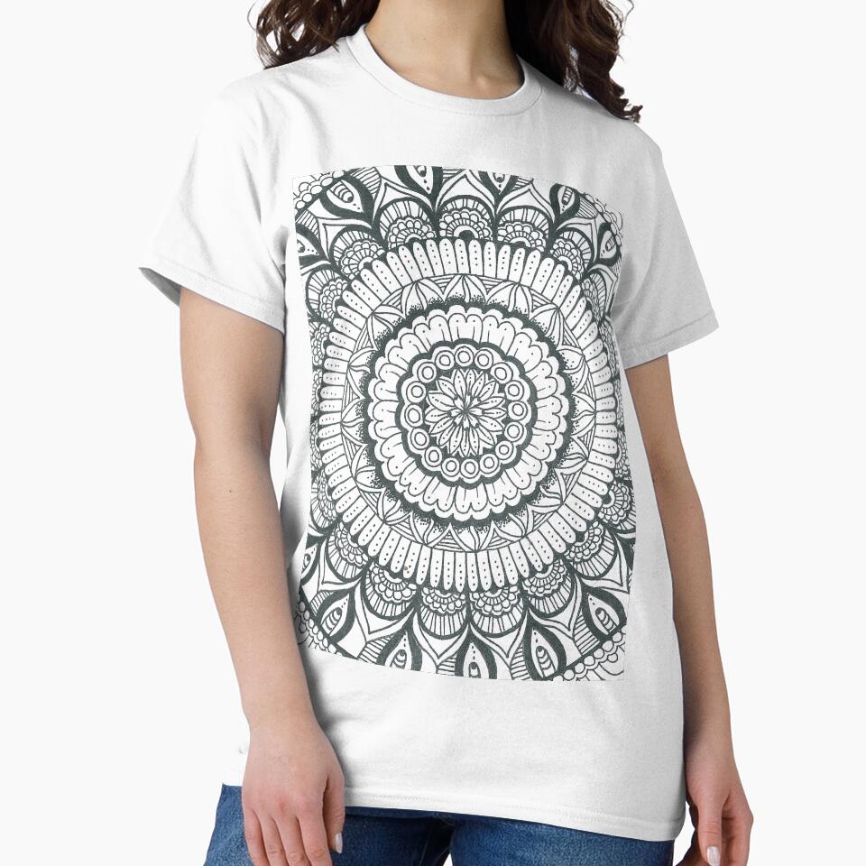 Mandala Maze by SarahSalim T-Shirts, Hoodie, Sweatshirt | BlankRebels.com (Image 2)