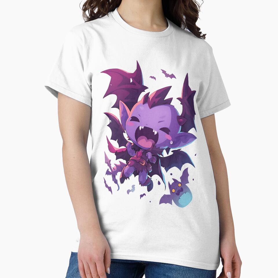 Cute Vampire DnD by bapupa T-Shirts, Hoodie, Sweatshirt | BlankRebels.com (Image 2)
