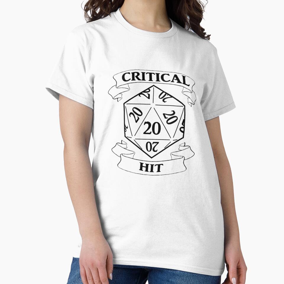 Critical Hit! by arsumbra T-Shirts, Hoodie, Sweatshirt | BlankRebels.com (Image 2)